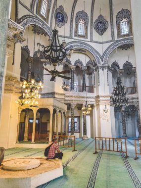Küçük Ayasofya Camii, 26 Ekim 2019, İstanbul, Türkiye 'de Kucuk Aya Sofya olarak da bilinir. Eski Bizans Azizler Kilisesi Sergius ve Bacchus. Kucuk ayasofya