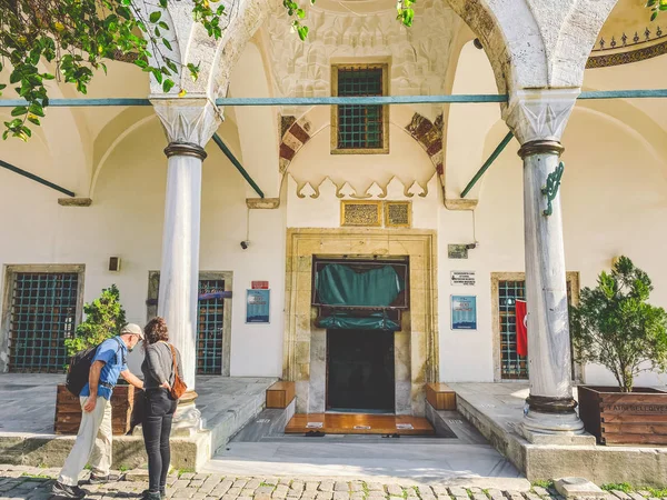 Mosquée Little Hagia Sophia, également connue sous le nom de Kucuk Aya Sofya, à Istanbul, Turquie 26 octobre 2019. Anciennement Église Byzantine des Saints Serge et Bacchus. kucuk ayasofya — Photo