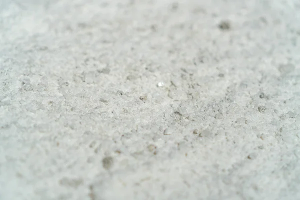 Sale marino di cristallo può essere utilizzato come sfondo, primo piano. sfondo di sale e consistenza . — Foto Stock