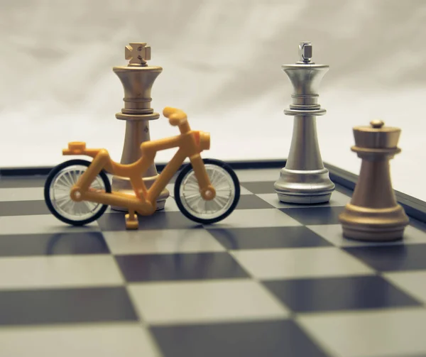 El ajedrez es el camino al éxito — Foto de Stock