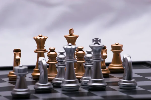 Decisive chess game — Stock Photo, Image