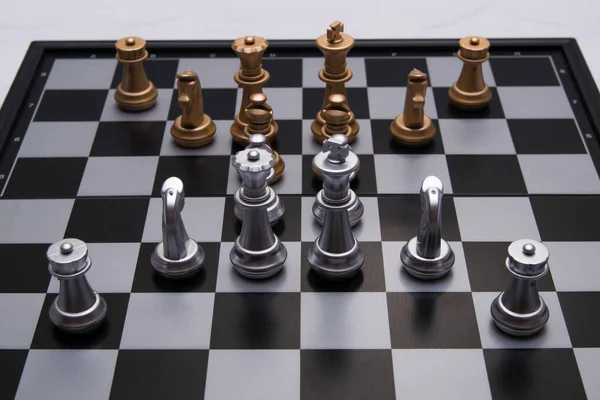 Decisive chess game — Stock Photo, Image
