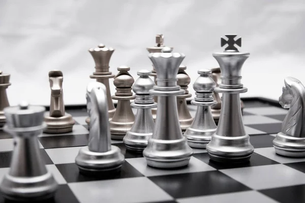 Chess position for the winners — Stock Photo, Image