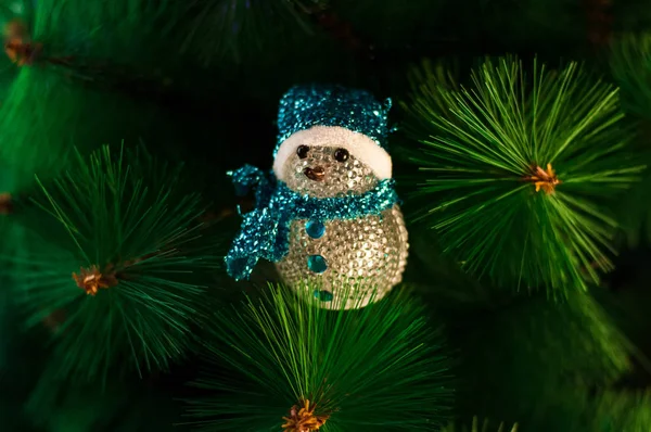 Noel Süslemeleri Noel Ağacı Üzerinde Para — Stok fotoğraf