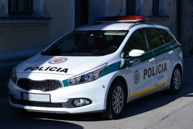 Slovak polis arabası