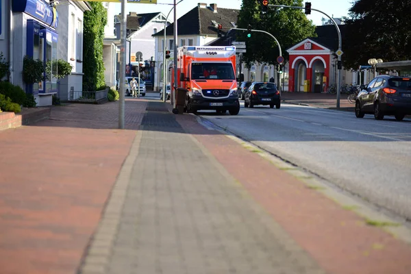 Deutscher Krankenwagen — Stockfoto