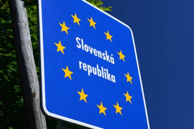 Slovak sınır işareti