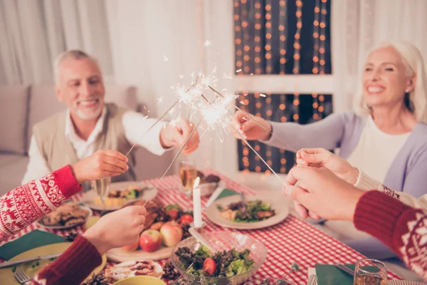 Close up cropped shot of married couple of grandad and granny, g — Stock Photo, Image