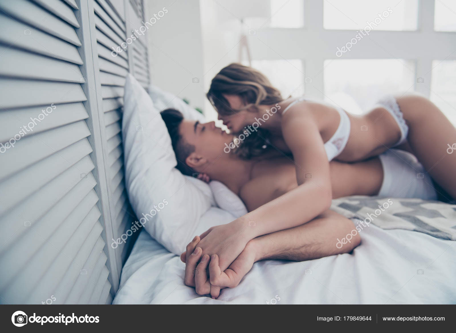 Hand in hand, hot naughty husband and wife, married partners, ho Stock Photo by ©deagreez1 179849644 picture