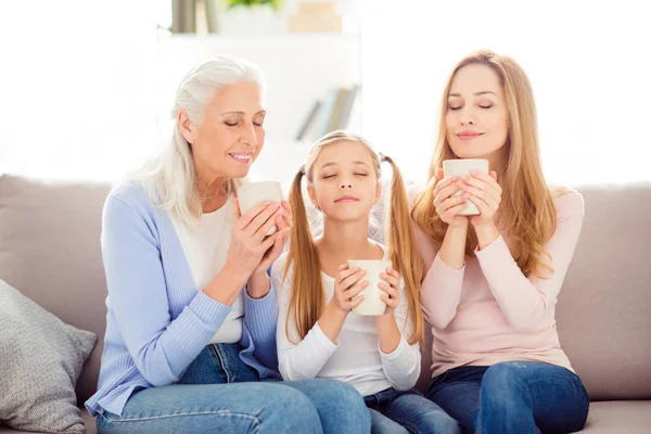 Vrije tijd breken pauze chill levensstijl concept. Drie comfort schattig — Stockfoto