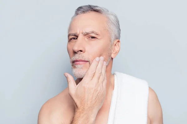 Dermatología procedimiento de mimos concepto de arrugas rejuvenecimiento. C — Foto de Stock