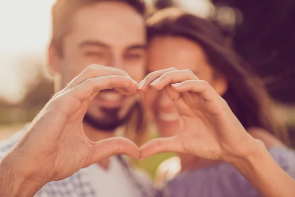 De cerca recortado foto de excitado descuidado romántico encantador att —  Fotos de Stock