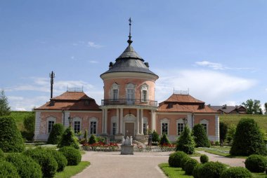 Lviv bölgesi Zolochiv Castle. Ukrayna