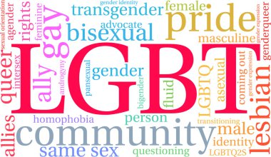 LGBT kelime bulutu