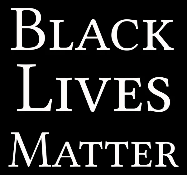 Black Lives Matter Word Cloud — Stock Vector
