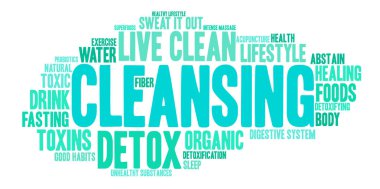 Temizlik kelime bulutu