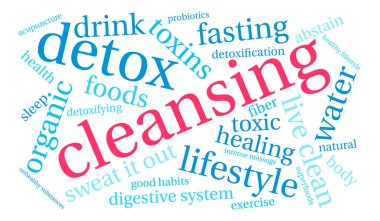 Temizlik kelime bulutu