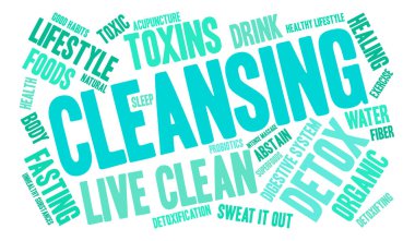 Temizlik kelime bulutu