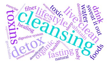 Temizlik kelime bulutu