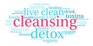 Temizlik kelime bulutu