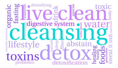 Temizlik kelime bulutu