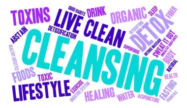 Temizlik kelime bulutu