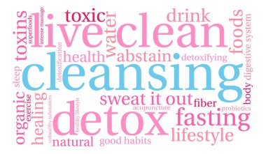 Temizlik kelime bulutu