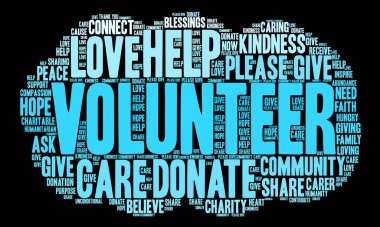 Gönüllü kelime bulutu 