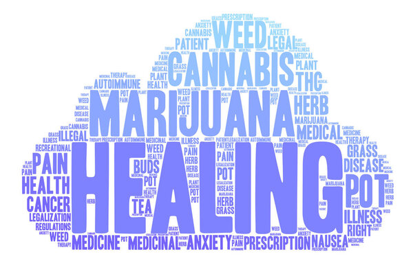 Исцеление облака марихуаны
