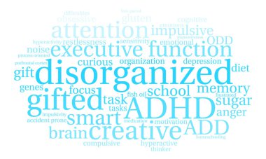 Dağınık kelime bulutu