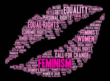 Feminizm kelime bulutu