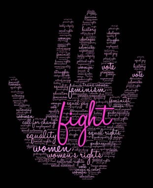 Mücadele Word Cloud