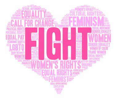 Mücadele Word Cloud