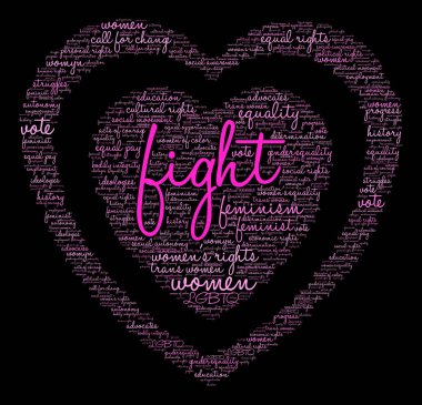 Mücadele Word Cloud