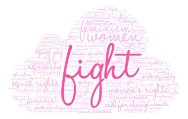 Mücadele Word Cloud