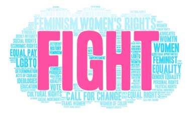 Mücadele Word Cloud