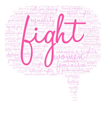 Mücadele Word Cloud