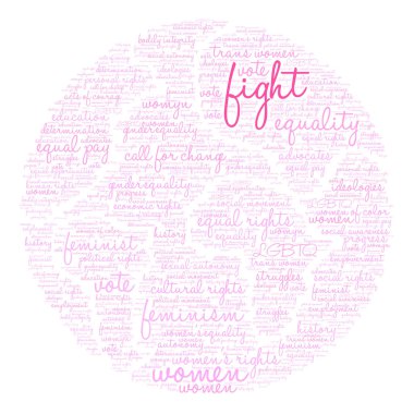 Mücadele Word Cloud