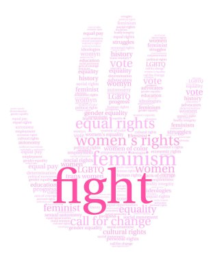 Mücadele Word Cloud