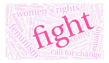 Mücadele Word Cloud