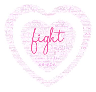 Mücadele Word Cloud