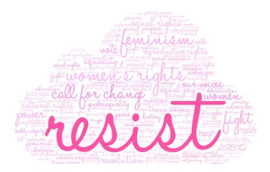 Kelime bulutu resist