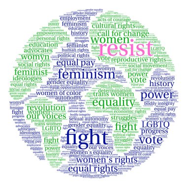 Kelime bulutu resist