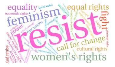 Kelime bulutu resist