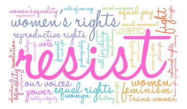 Kelime bulutu resist