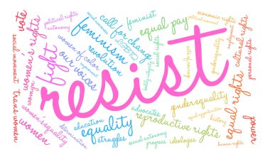 Kelime bulutu resist