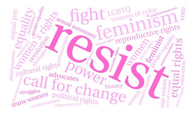 Kelime bulutu resist