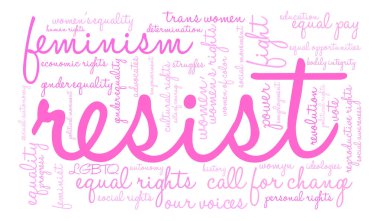 Kelime bulutu resist