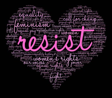 Kelime bulutu resist