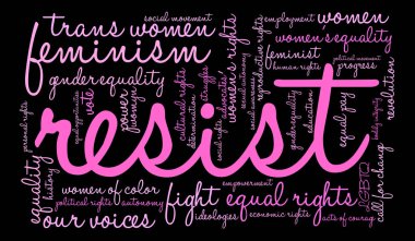 Kelime bulutu resist